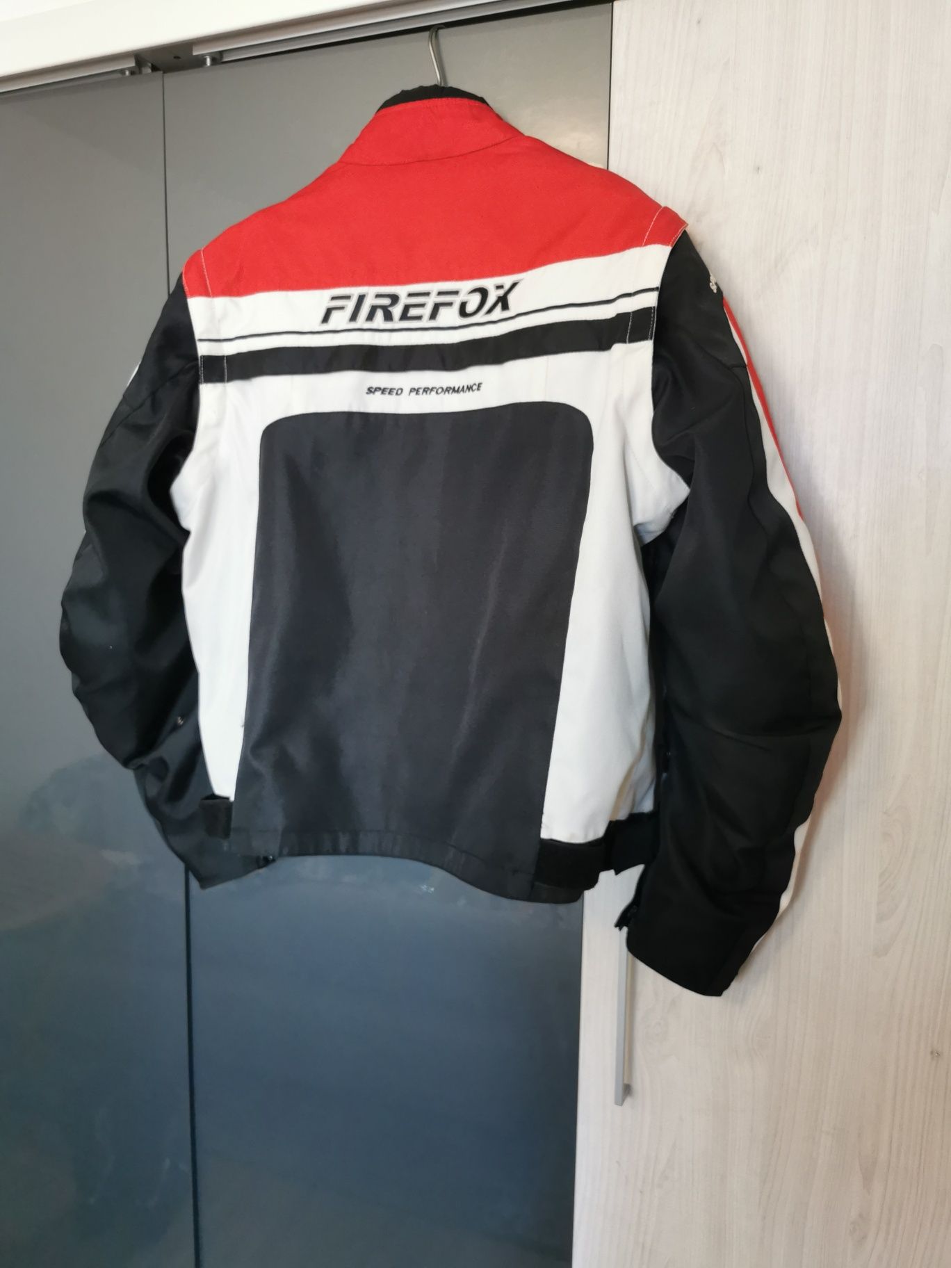 Geaca moto textil Polo Firefox mărimea XL