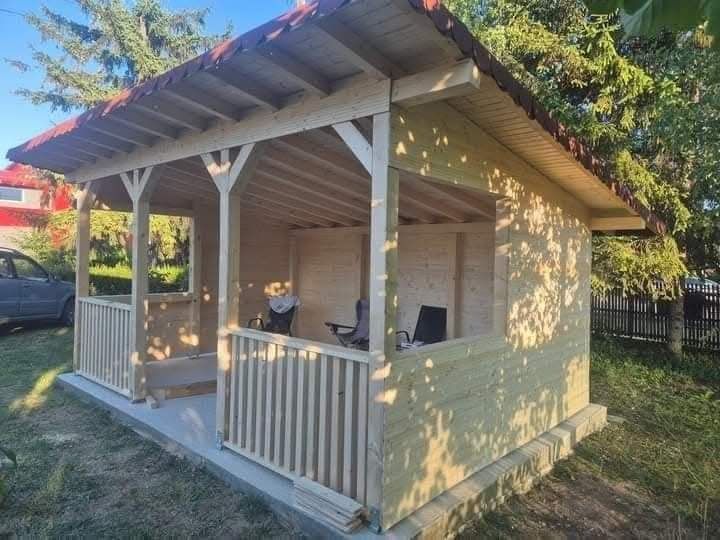 Executăm la domiciliu cu materiale mele terase foișoare pergole magazi