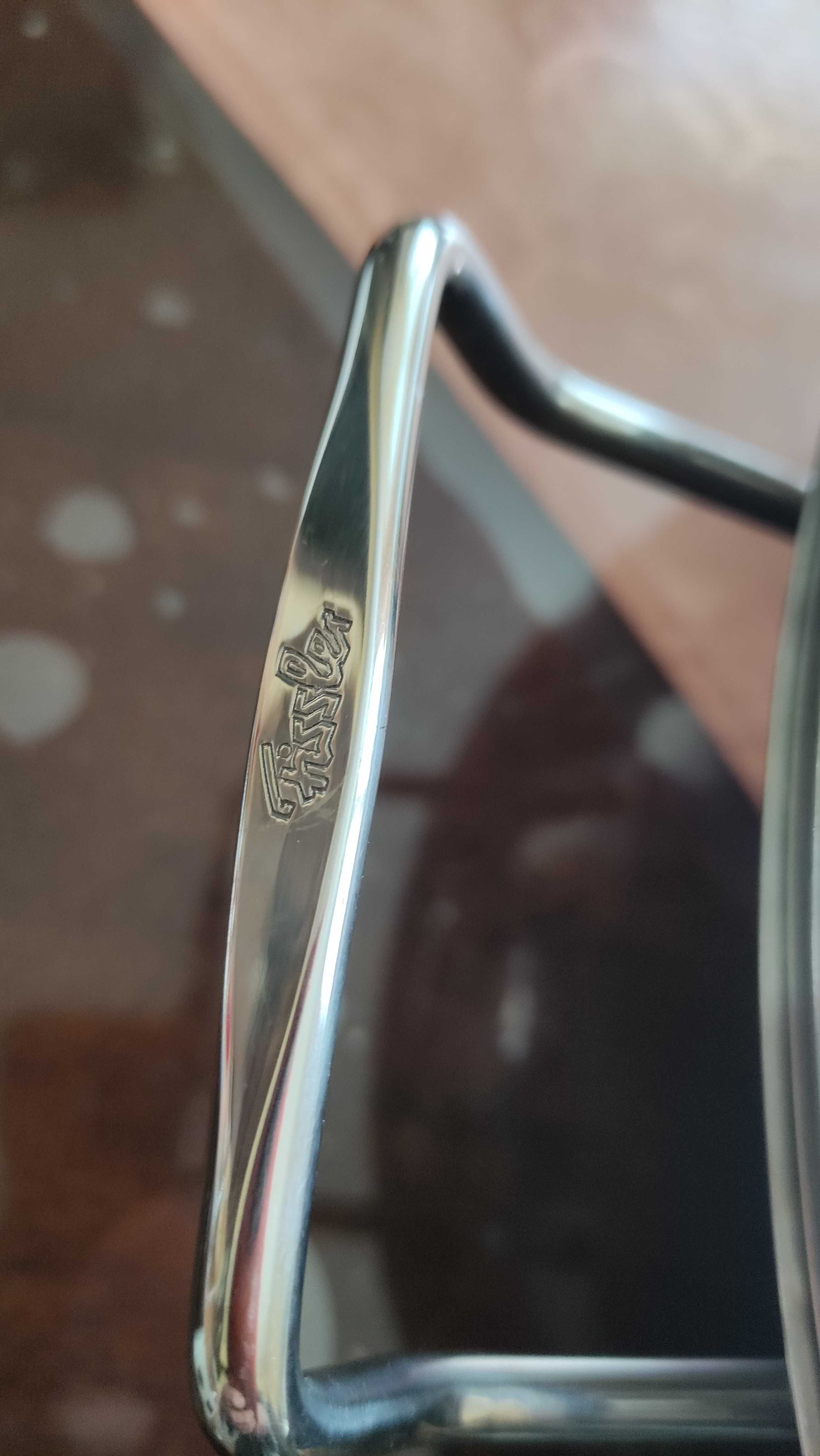 Fissler голям уок тиган от неръждаема стомана стъклен капак+индукция