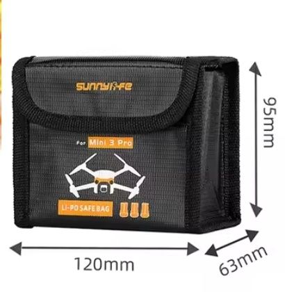 Husă transport acumulatori dronă în bagajul de cală