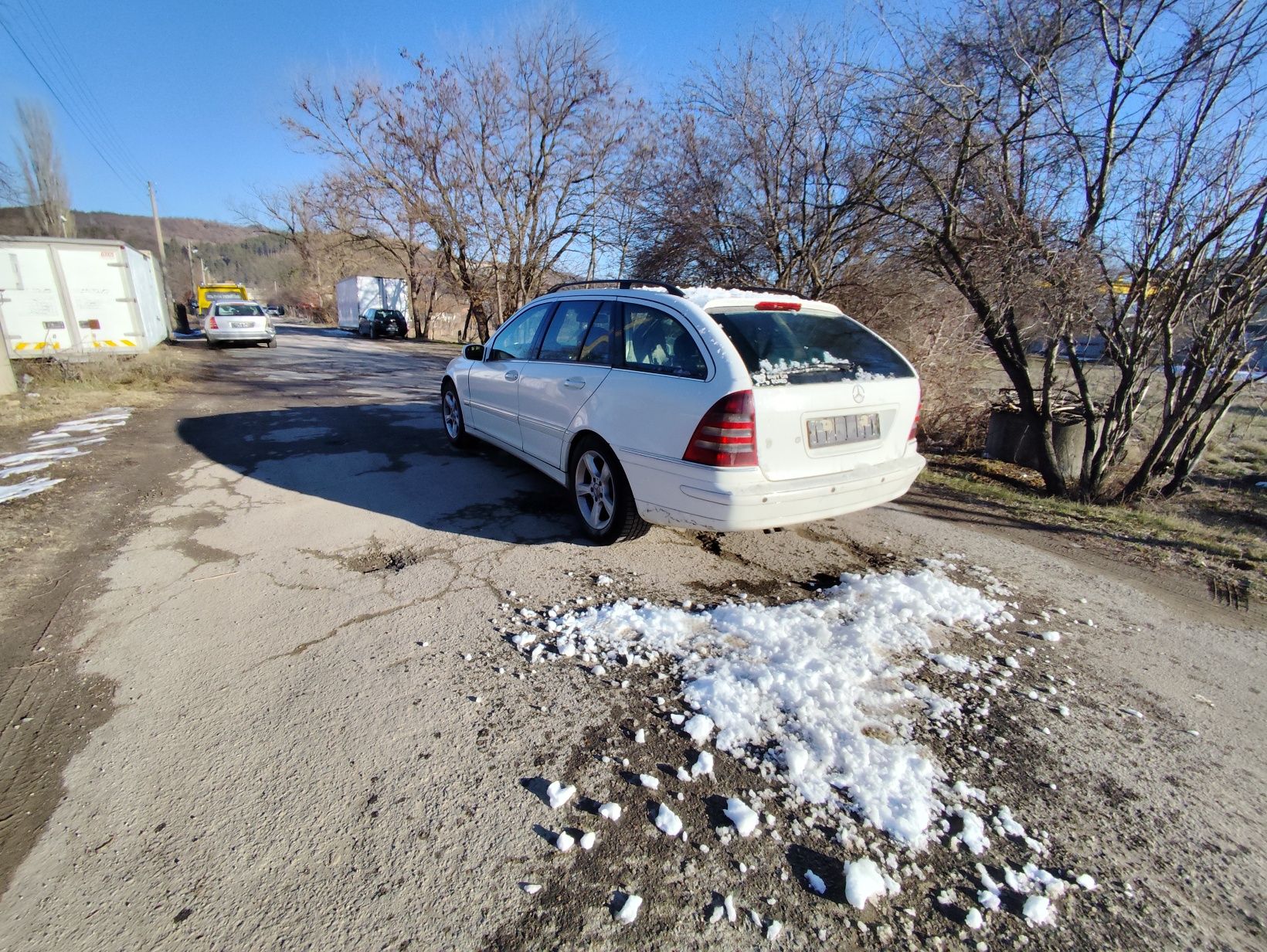 На части W203 Fase с ОМ646 CDI