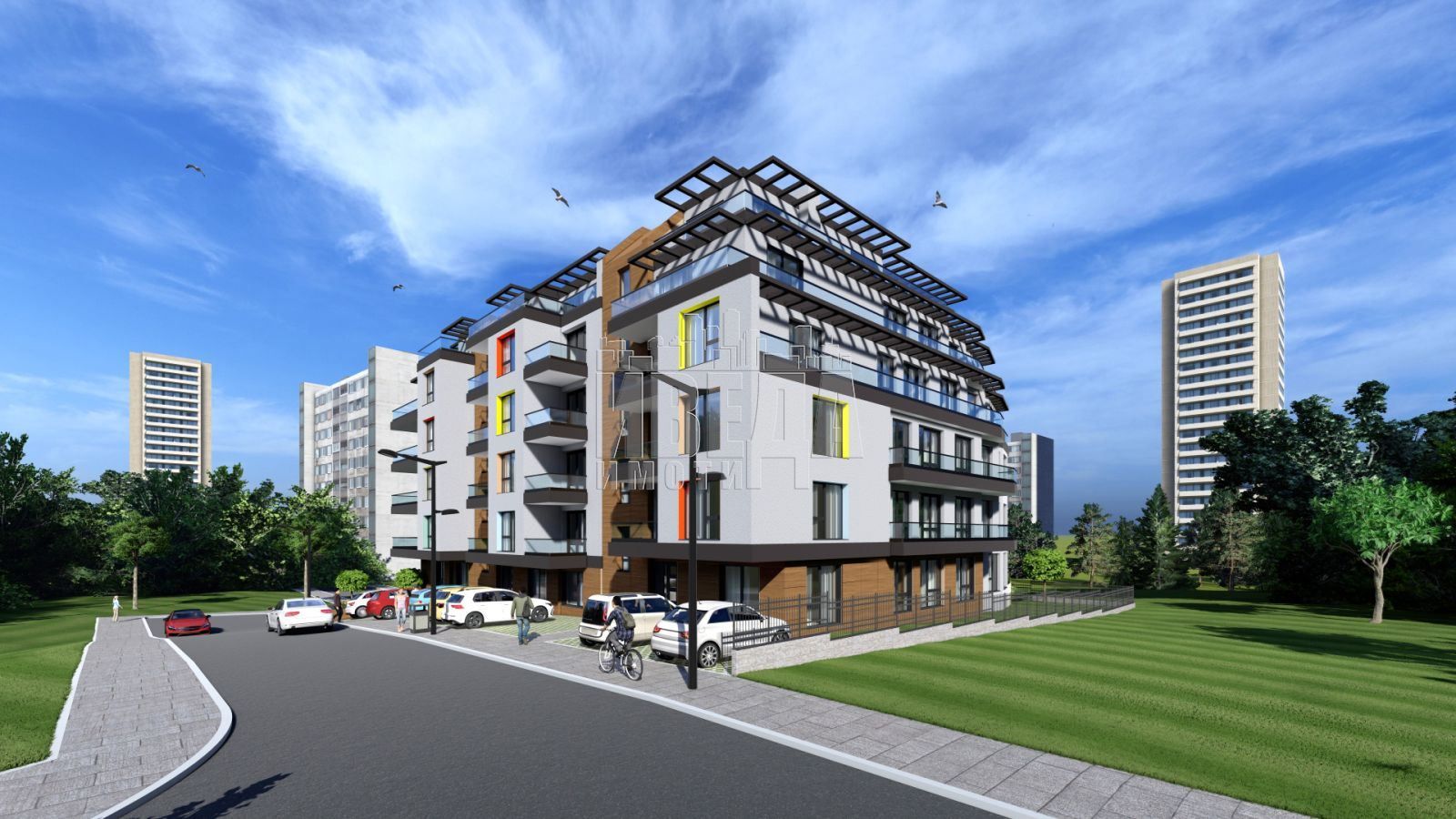 Едностаен апартамент в кв. Възраждане, 63 000 € – ново строителство