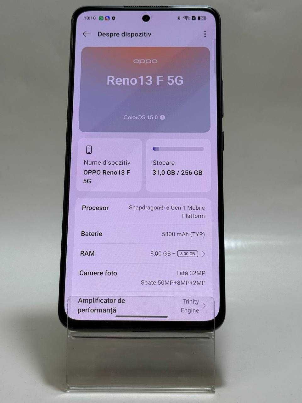 Telefon OPPO RENO 13 F 5G 256GB - Cod 95635