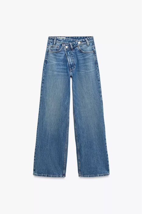 Дънки Zara TRF high-waist