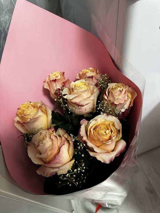 Свежые цветы дешево бу