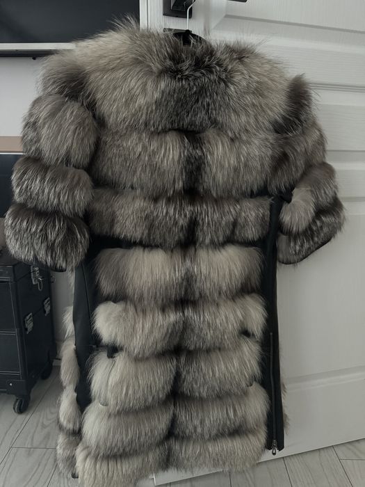 Blana naturala argintie