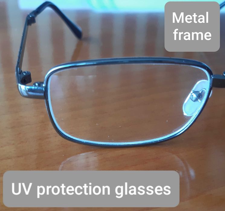 Сгъваеми диоптрични очила, с метални рамки, UV стъкла и калъф Топ цена
