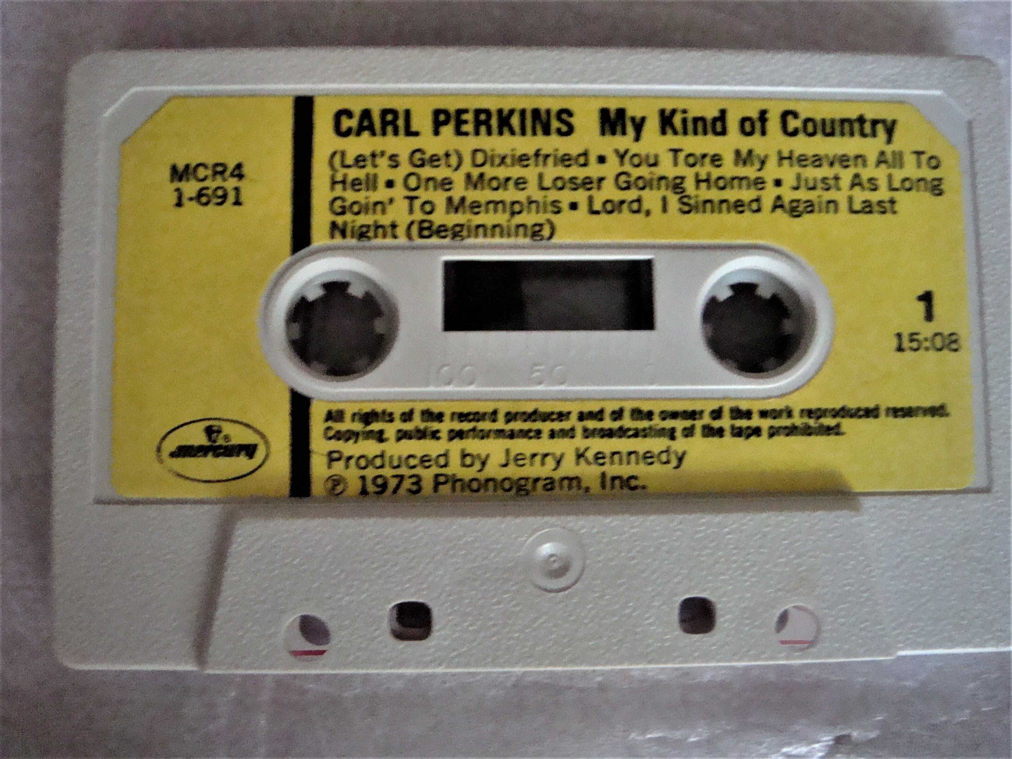 Лот 10 оригинални аудио касети с кънтри музика от 70-те на ХХ век