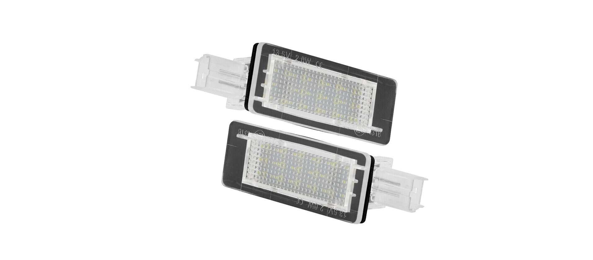 Lampi Iluminare numar Led pentru Dacia Duster Logan Lodgy