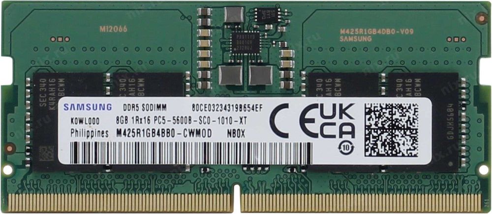 Продам Оперативную Память Samsung DDR5 16 ГБ (2×8 ГБ) 5600 МГц, Новая