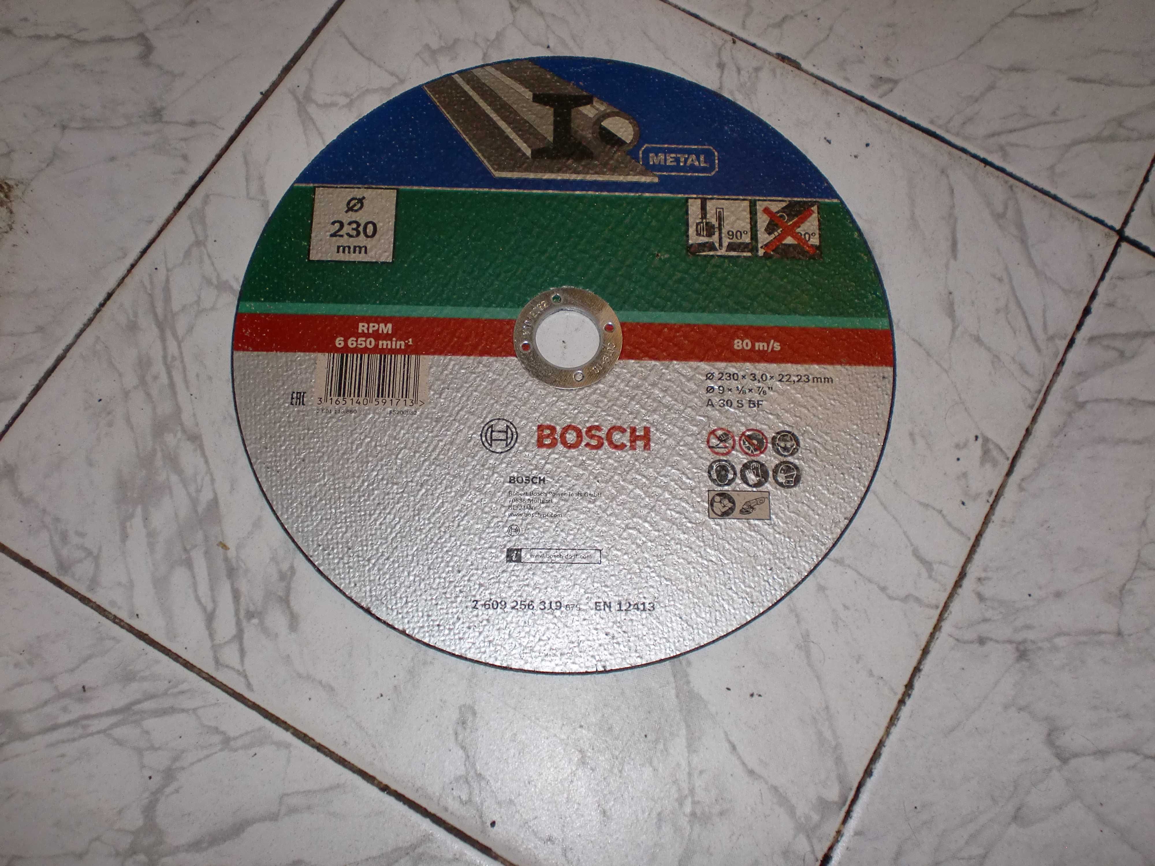 8.Продавам абразивни шайби за шлайфане за ъглошлайф BOSCH-230