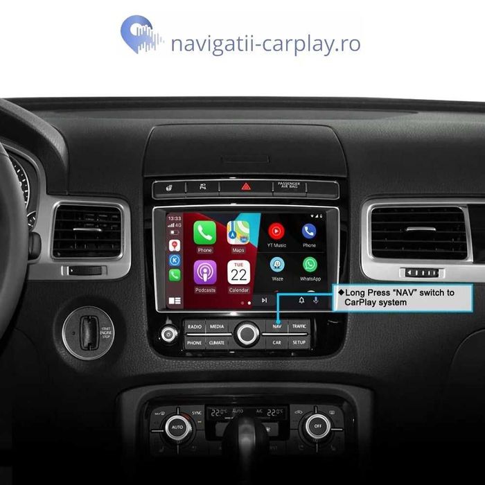 Modul Apple CarPlay Android auto wireless Volkswagen TOUAREG 7P