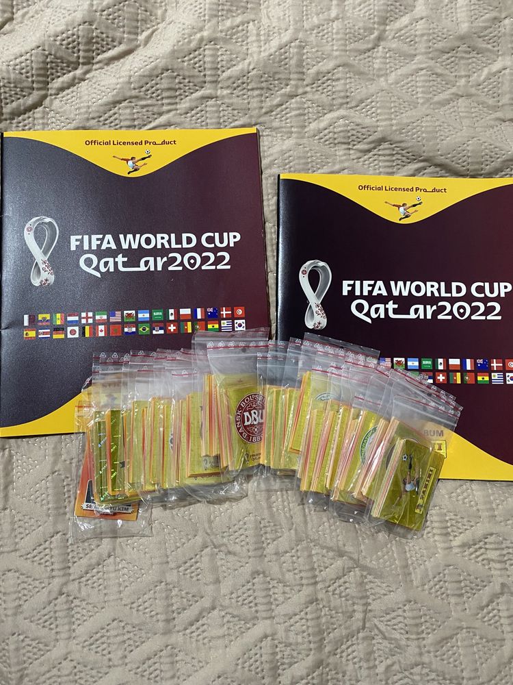 Panini World Cup Qatar 2022 set complet nelipit