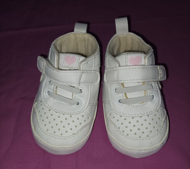 Пинетки для девочки от 0 до 9 месяцев