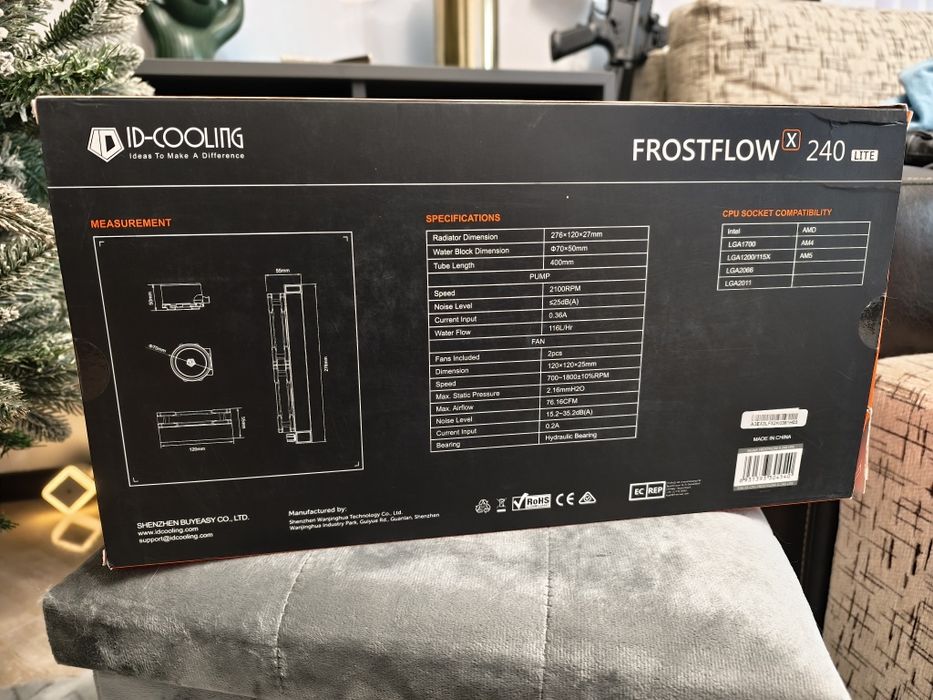AIO ID-Cooling Frostflow x240 lite