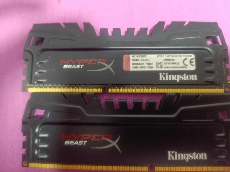 Memorie RAM kit 16 GB 4x4  1600mhz DDR 3