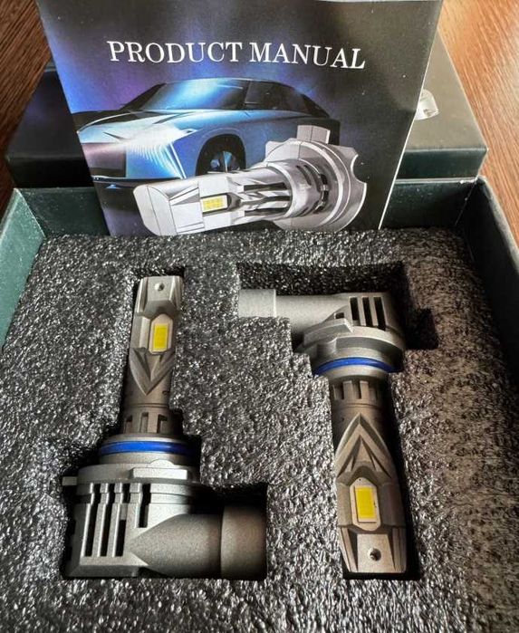 Becuri Led auto Katur HIR2, cod 9012, bec de 100W, lumina 6000K