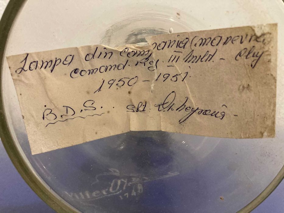 lampas camping pt gaz lampant  Regimentul III Cluj Campanie 1950