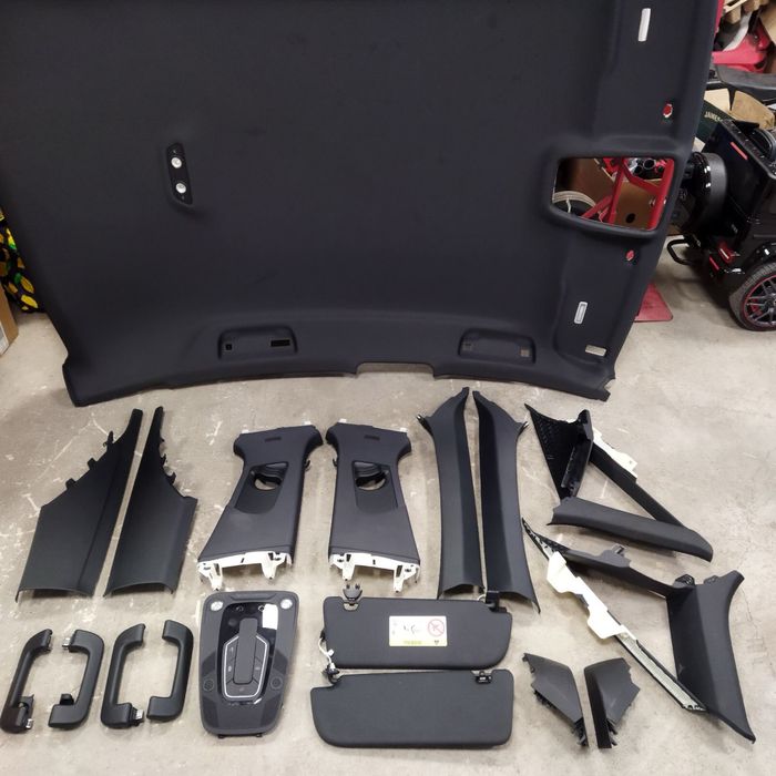 Черен таван слине Audi a6 c8 4K S-Line Седан Avant комплект 2019+