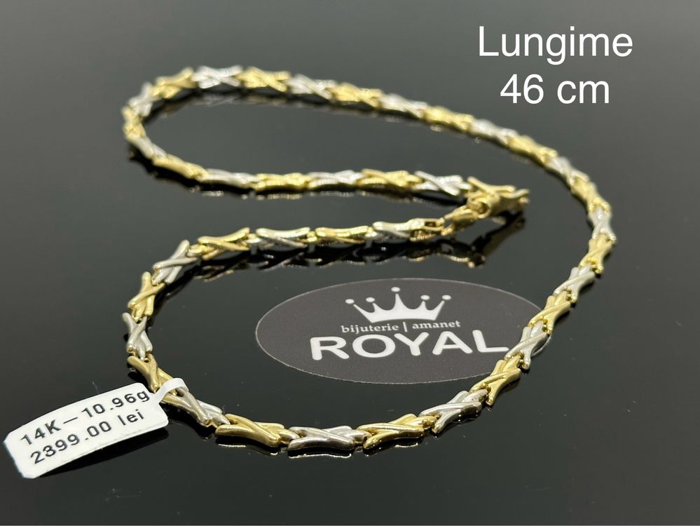 Bijuteria Royal: Lant aur 14k/10.96 gr