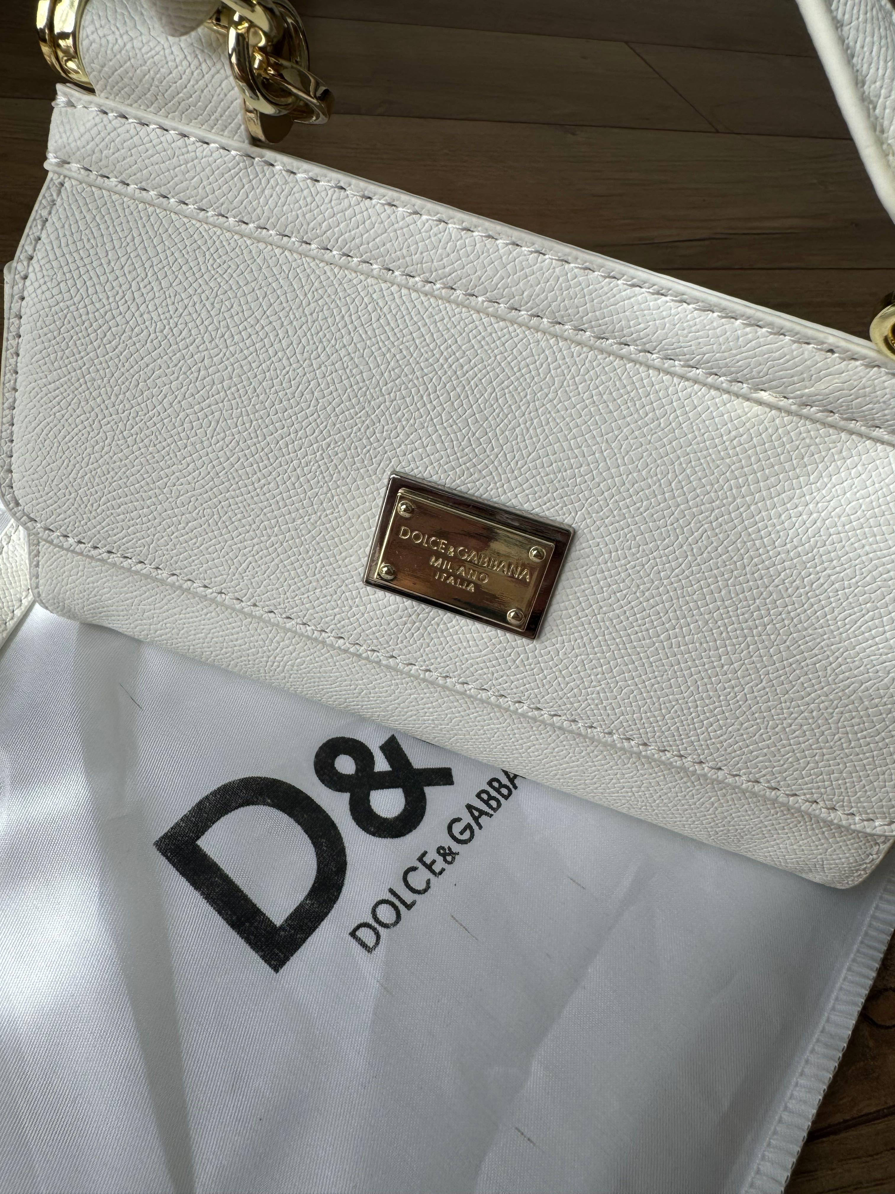 Geanta de piele Dolce Gabbana