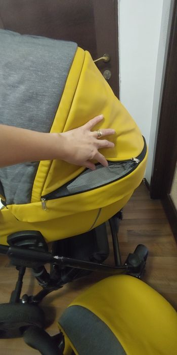 Carut Kraussman 3in 1, landou scoica si parte sport galben