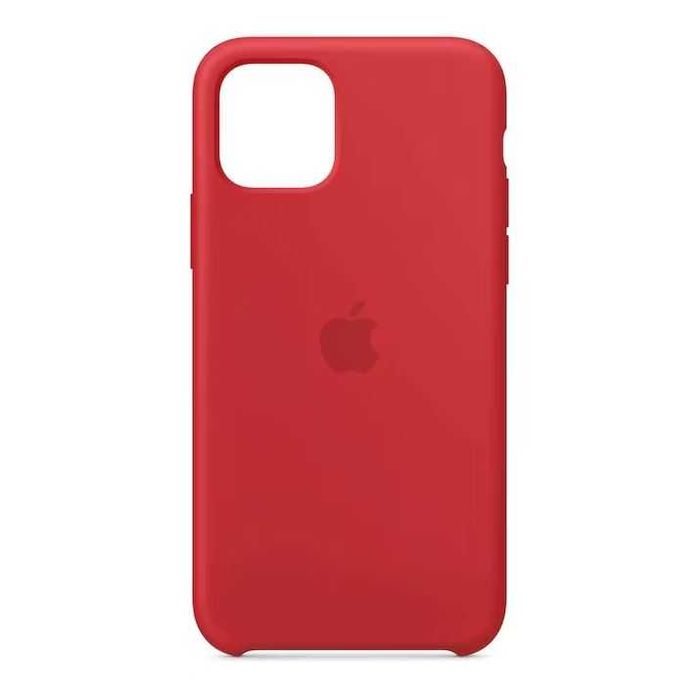 Husa Iphone 11, din silicon, ALB/ALBASTRU/ROSU/ROZ