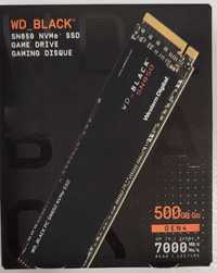 SSD WD Black SN850 Gen.4, 500GB, NVME™, M.2