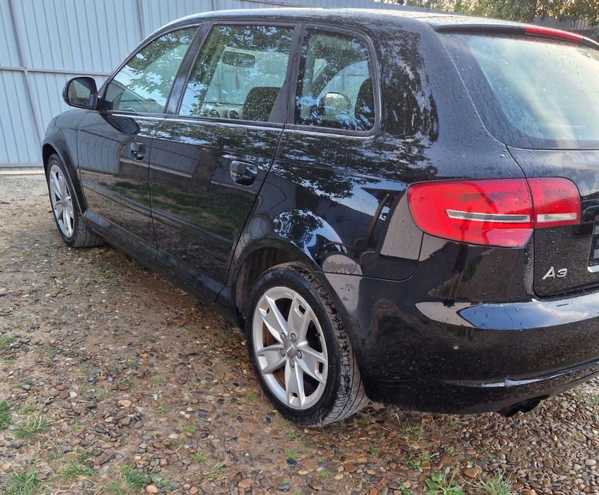 Fata completa audi a3 8p facelift ly9b bara capota faruri trager aripa