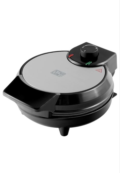 Гофретник Star-Light WMH-700W, 700W, Регулируем термостат, Черен/Inox