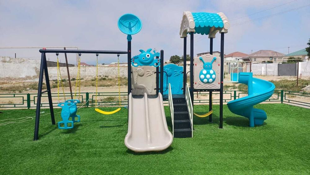 Пластиковые игровые комплексы для детей Забава