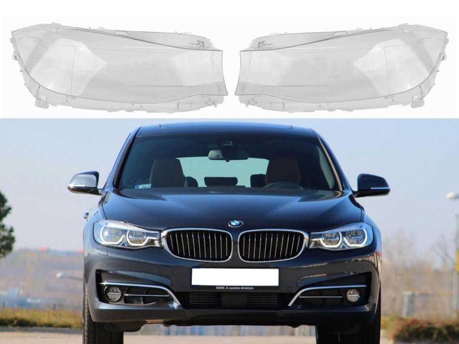 Комплект Стъкла за фарове на BMW 3 E46 Facelift Coupe / BMW 3 GT F34