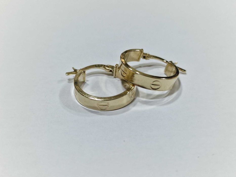 Дамски златни обеци 14К / 2,18 гр.