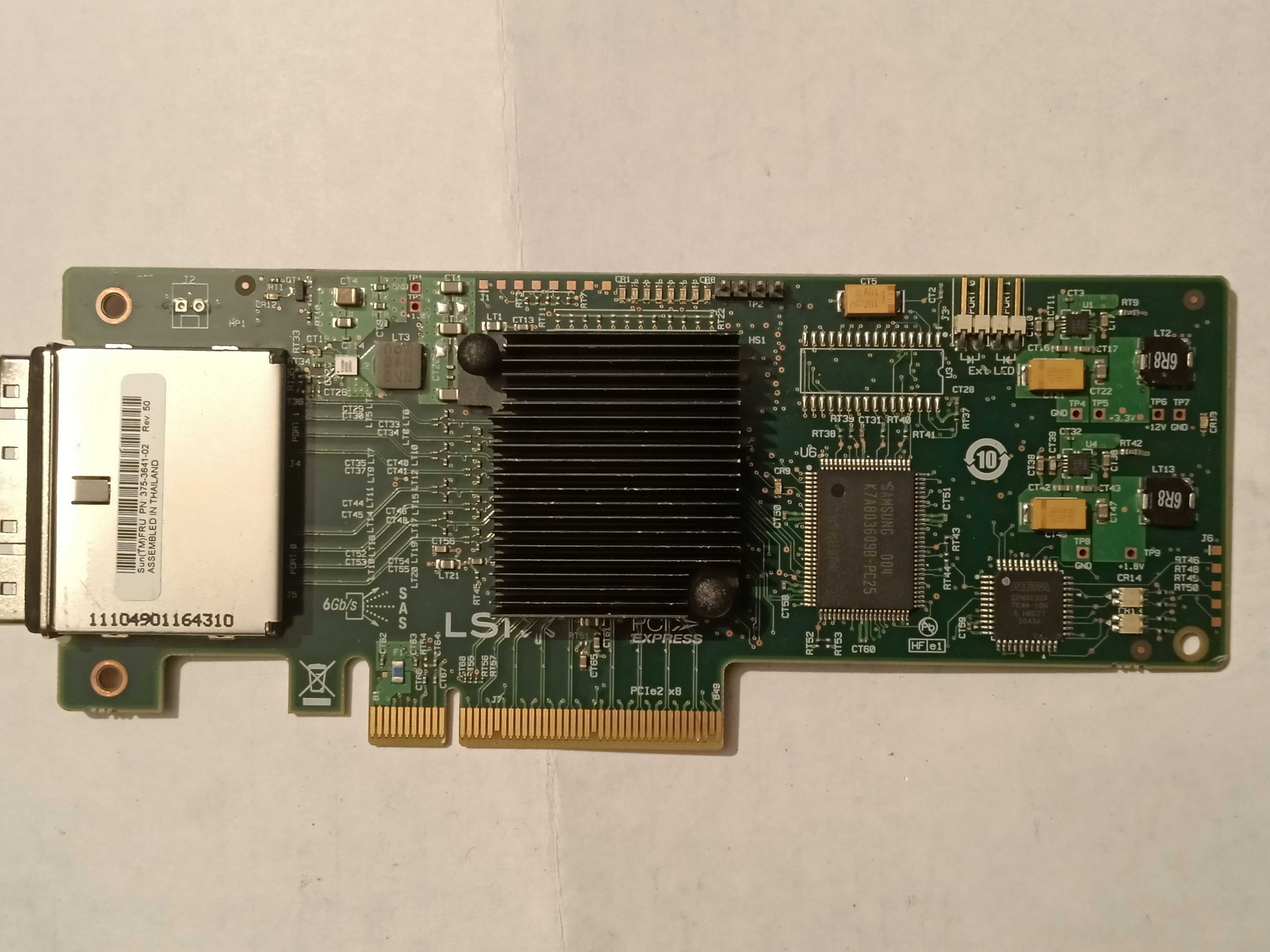 Продам адаптер шины хоста (HBA) "LSI SAS 9200-8e" PCI Express