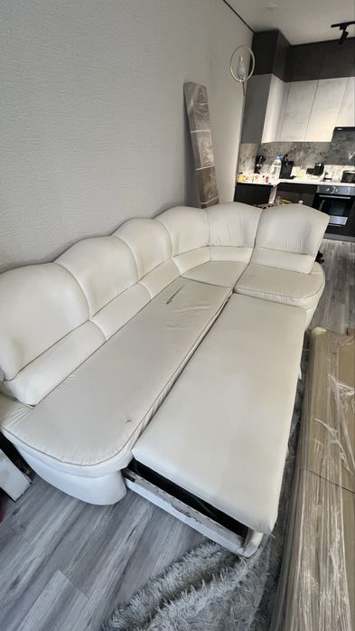 Диван раскладной экокожа