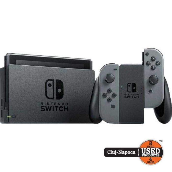 Consola Nintendo Switch, 32 Gb, Grey | UsedProducts.ro