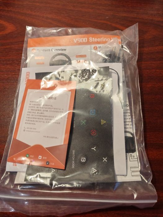 Volan de curse cu pedale ,PXN model V900