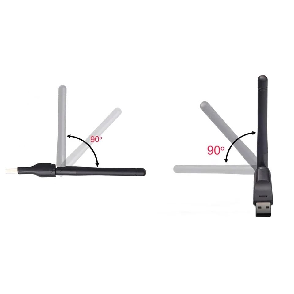 Вайфай (wifi) адаптер МТ 7601 для ПК и ТВ приставки, ресивера
