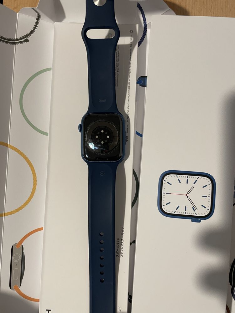 Apple iwatch 7 albastru