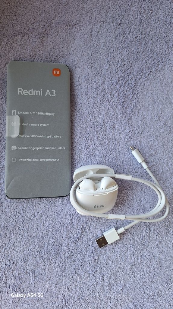 Redmi A3 плюс слушалки