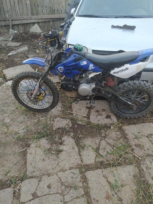 Vând cross 125cc sau schimb cu atv