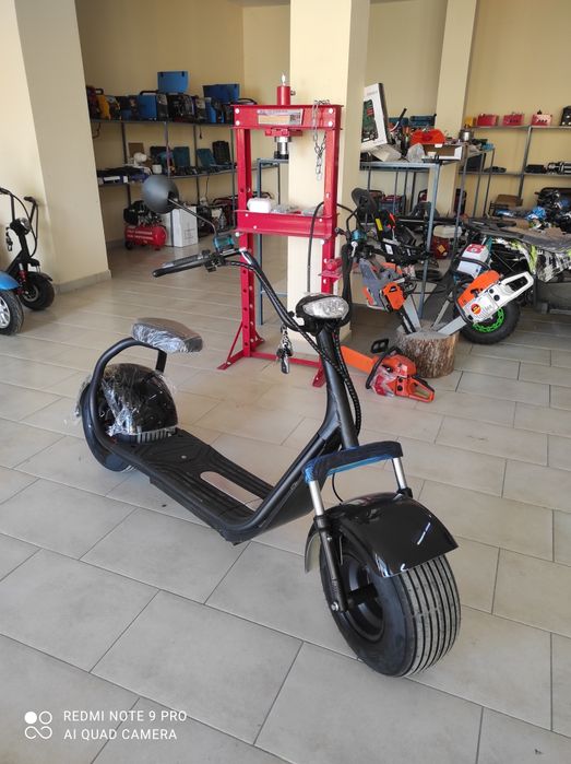 Градски Електрически скутер BiG Harley  Харли  чопър1500W Безчетков