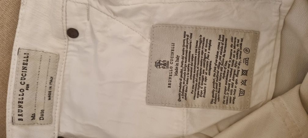 Vand pantaloni Brunello Cucinelli