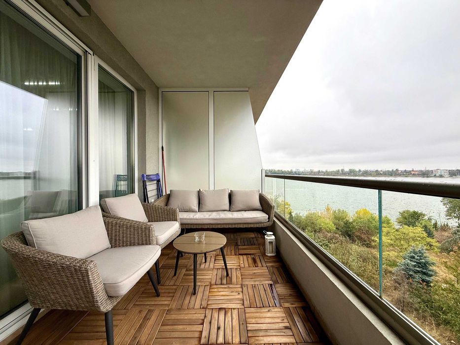 Apartament 2 camere transformat din 3 Lebada Lake Residence