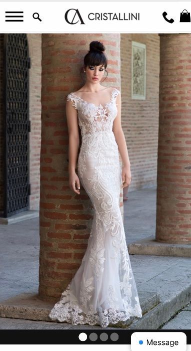 Rochie Mireasa Cristallini