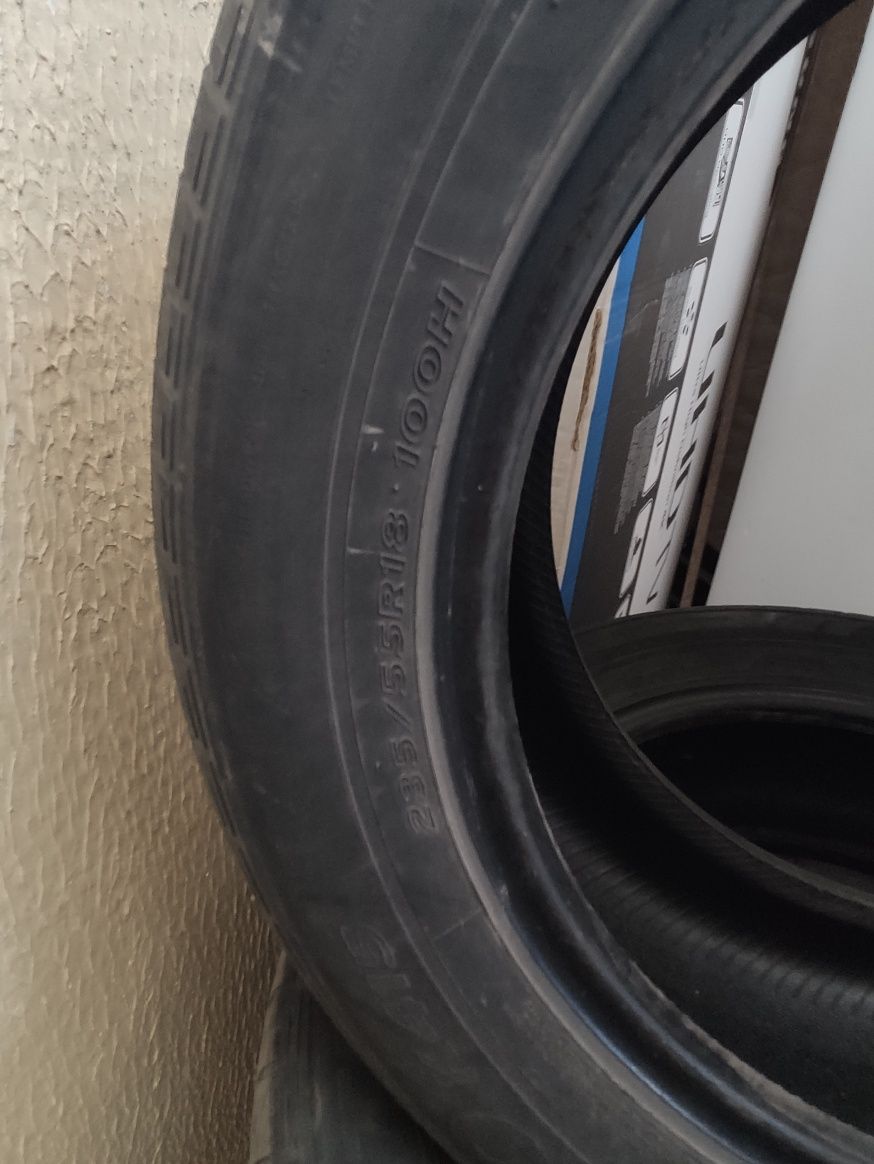 Продам автошины б/у 235/55 R18, Hankook, 4 шт.