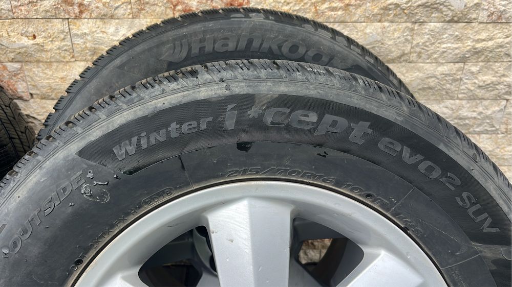 Jante Alu Toyota Rav 4 215 70 16 Hankook Iarna