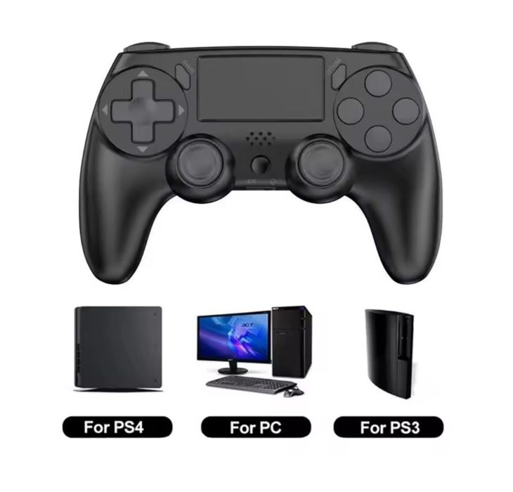 Gamepad PS4 Xbox PC Laptop Controller Ps4 Dual Shock Black