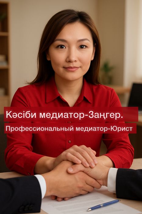 Кәсіби адвокат медиатор заңгер. Дауларды сотқа дейін шешу