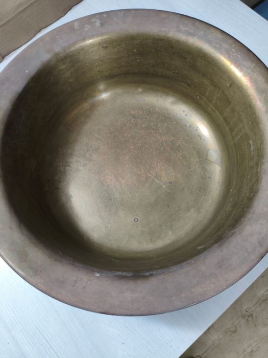 Таз латунный производства  СССР
